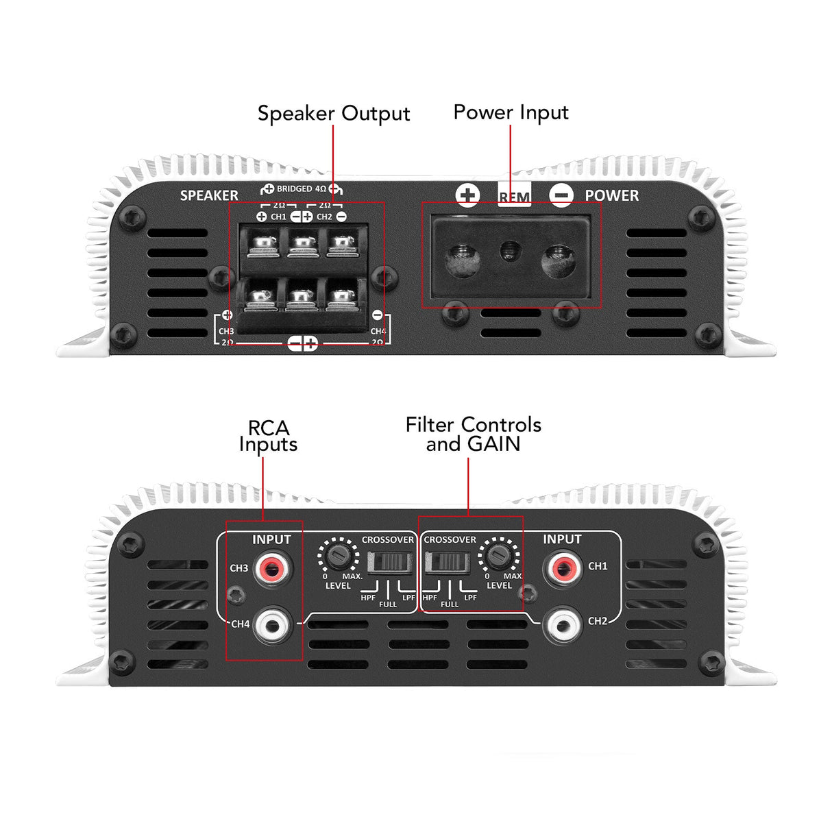Taramps DS 1200x4 Car Audio Amplifier Taramps US