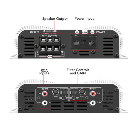 Taramps DS 1200x4 Car Audio Amplifier Taramps US