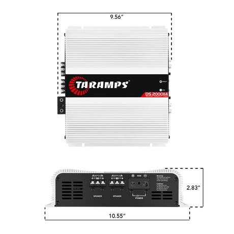 Taramps DS 2000x4 Car Audio Amplifier Taramps US