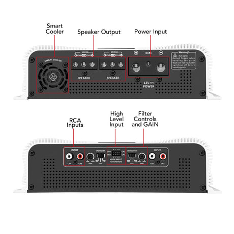 Taramps DS 4000X4 Car Audio Amplifier Taramps US