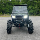 Dual Wide 8" LED Headlights for Honda Pioneer 500 Vessel Powersports
