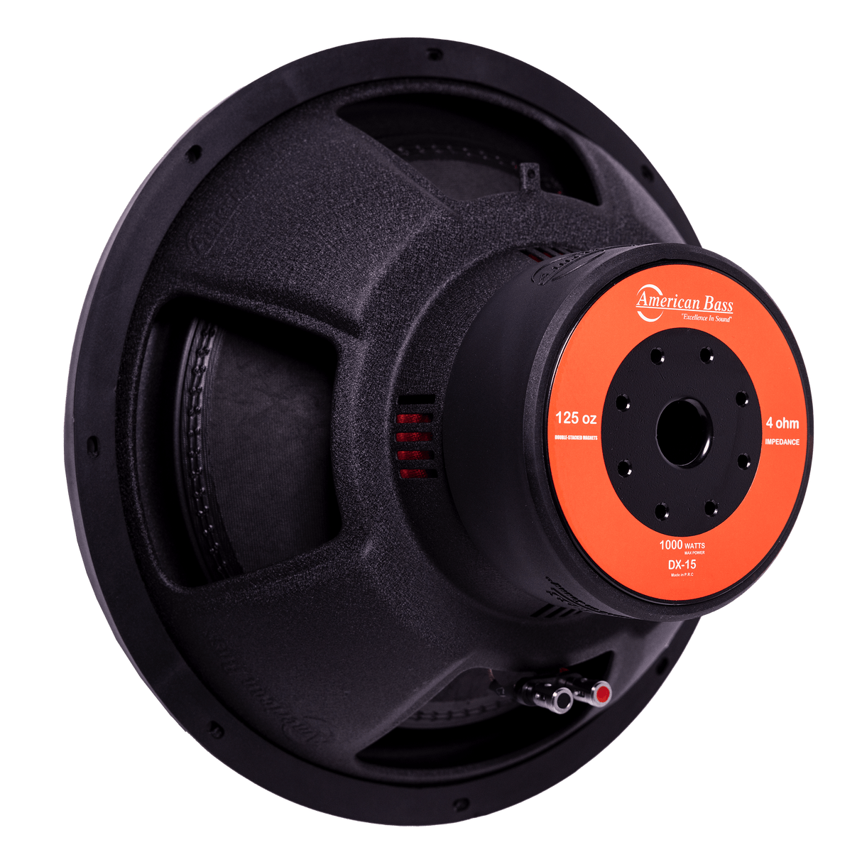 DX 15″  Car Subwoofer | 500 Watts RMS | Single Voice Coil 4 Ohm