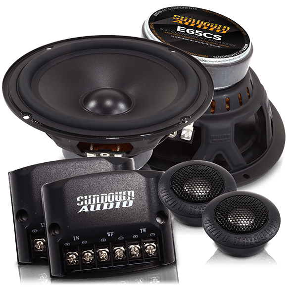 E-6.5CS 6.5" Component Speakers
