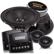 Sundown Audio E-6.5CS 6.5" 100W Component Speakers Sundown Audio