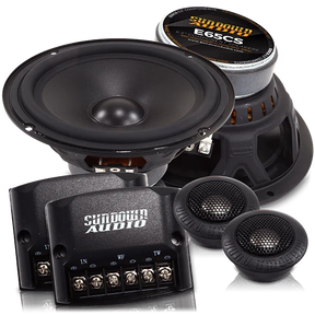 Sundown Audio E-6.5CS 6.5" 100W Component Speakers Sundown Audio