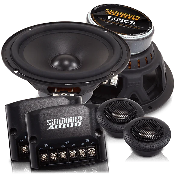 Sundown Audio E-6.5CS 6.5" 100W Component Speakers Sundown Audio
