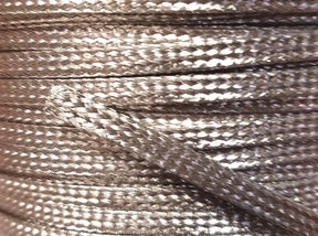 Stainless Steel FLAT Braid Sleeving 304 - 3/16" - length 25 ft USA MADE AC/DCWIREANDSUPPLY