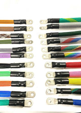 # 1 Awg HD Golf Cart Battery Cable 13 pc TXT E-Z-GO BRAIDED CABLE SET AC DC WIRE AND SUPPLY