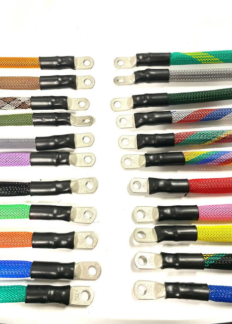 # 2 Awg HD Golf Cart Battery Cable 13 pc TXT E-Z-GO BRAIDED CABLE SET AC DC WIRE AND SUPPLY