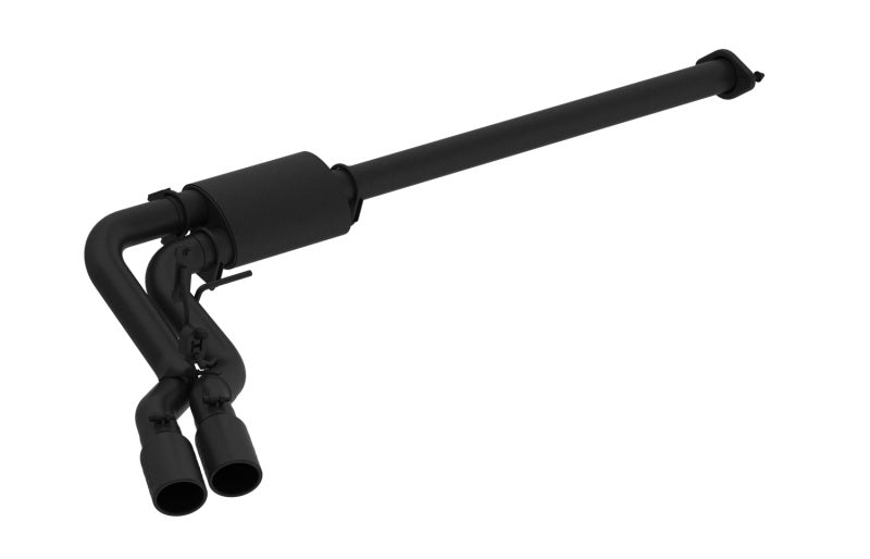 MBRP 15-16 Ford F-150 2,7 L/3,5 L/5,0 L 3 po Cat Back simple côté pré-essieu double sortie revêtement noir