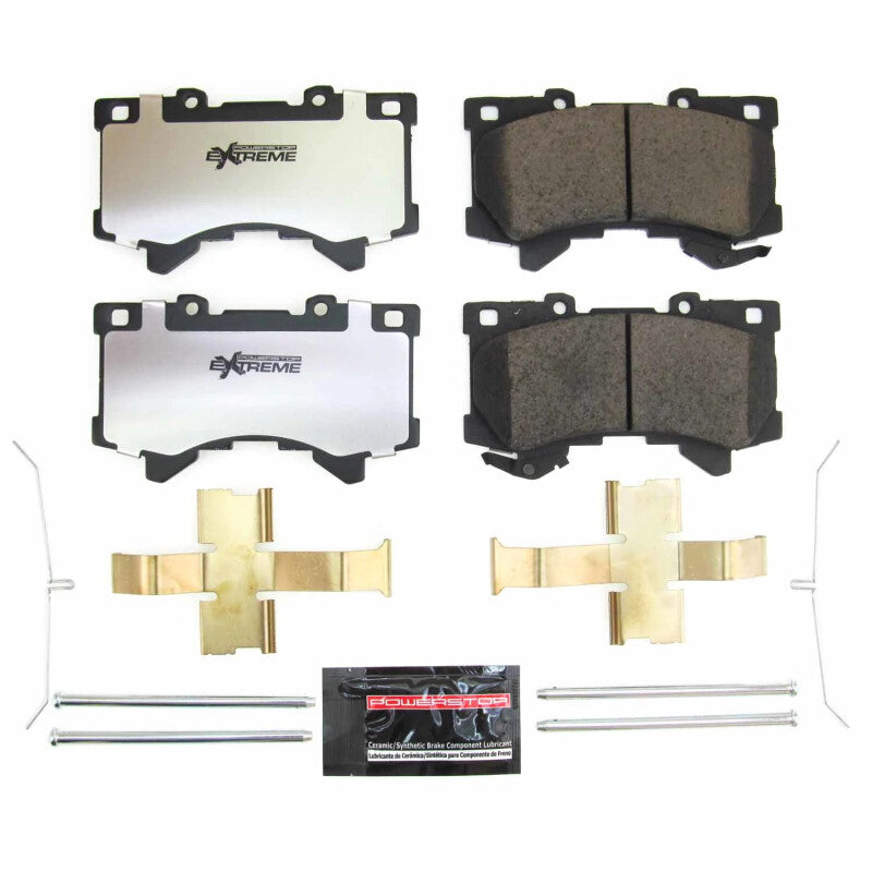 Plaquettes de frein avant Power Stop 2022 pour camion et remorquage Lexus LX600 Z36 avec quincaillerie