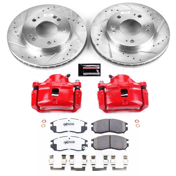 Kit de freins avant Power Stop 95-00 Chrysler Sebring Z26 Street Warrior avec étriers