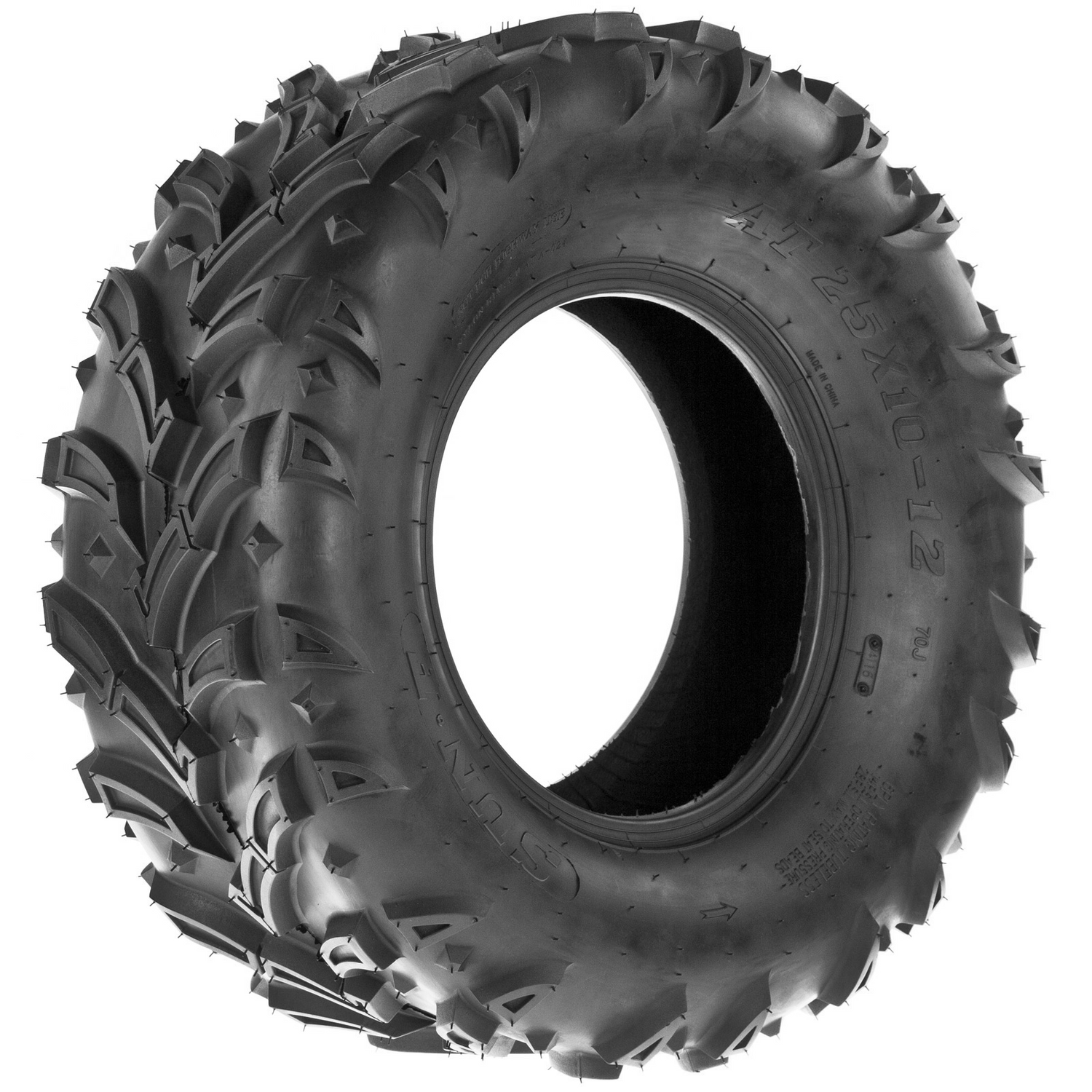 SunF ATV TIRE/UTV TIRE All Terrain 6 PR Tubeless A024-1 (set of 2) SUNF