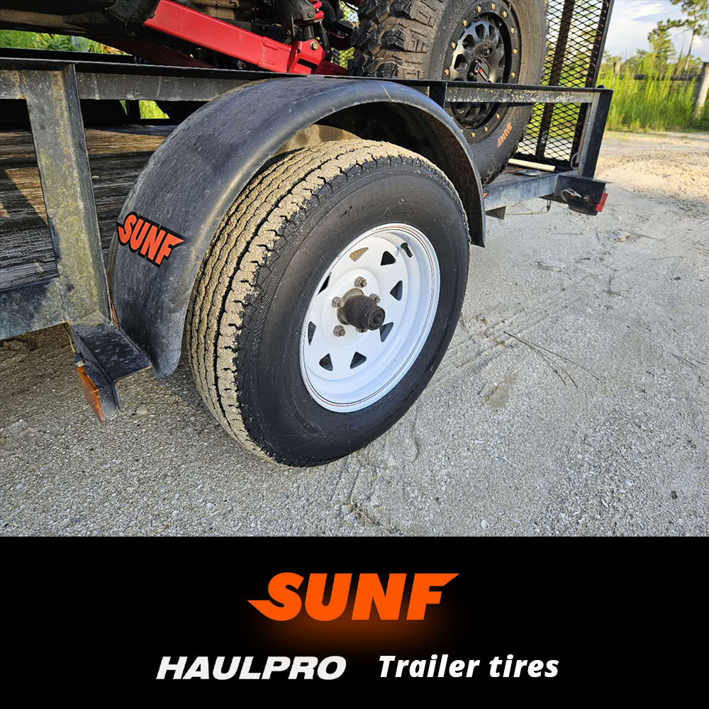 SunF Trailer Tire 8 PR Tubeless Haulpro SUNF