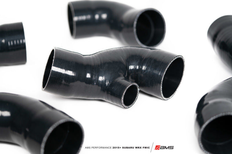 Kit de refroidisseur intermédiaire à montage avant AMS Performance 2015+ Subaru WRX FA20 avec poutre de pare-chocs