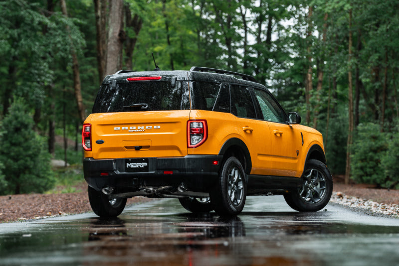 Échappement arrière double MBRP 2021+ Ford Bronco Sport (1,5 L / 2,0 L EcoBoost) 2,5 po - Acier aluminium