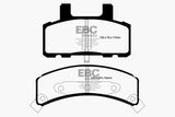 EBC 97-99 Cadillac Deville 4.6 (tambours arrière) Plaquettes de frein avant Yellowstuff