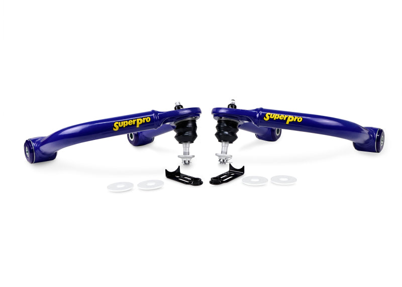 SuperPro 22-23 Toyota Tundra Fixed Offset Front Upper Control Arm Set