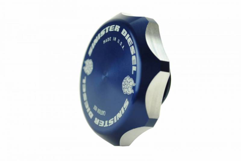 Kit de bouchon bleu billette Sinister Diesel 03-07 Ford 6.0L