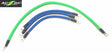 HONDA BRAIDED GROUNDING KIT # 6 GAUGE WIRE GROUND EARTH CABLE 4 PC (3@12",1@24") AC/DC WIRE AND SUPPLY