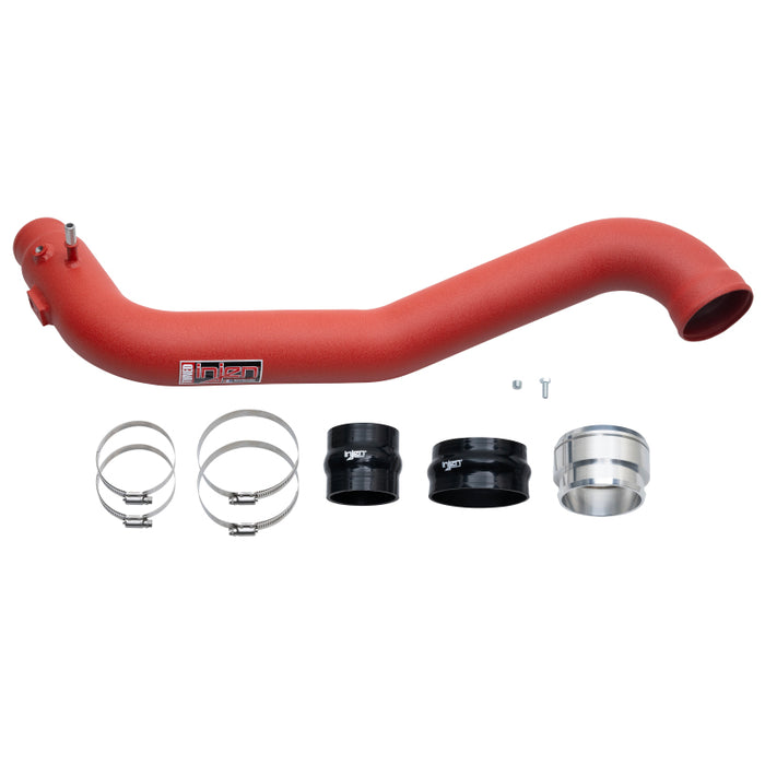 Kit de tuyauterie de refroidisseur intermédiaire en aluminium Injen 15-20 Ford F150 2,7 L V6 (tt) - Rouge froissé