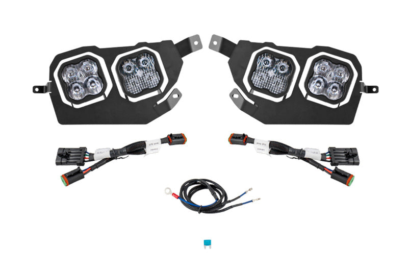 Kit de phares à LED Diode Dynamics 14-23 Polaris RZR XP SS3 - Pro White ABL