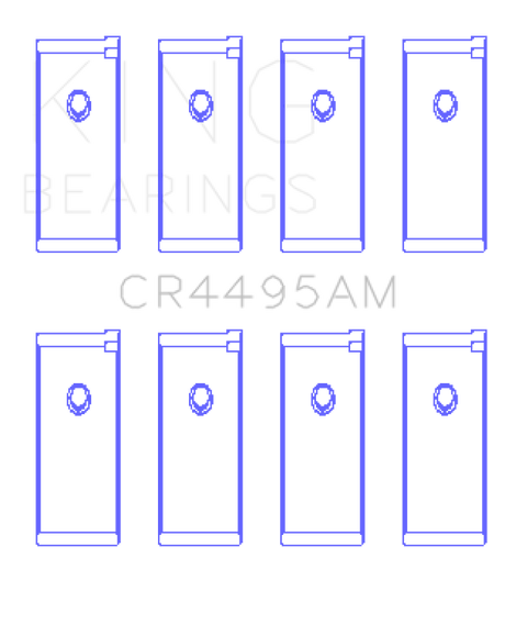 Ensemble de roulements de bielle King Engine Bearings Mazda E3/E5/(taille +0,25 mm)