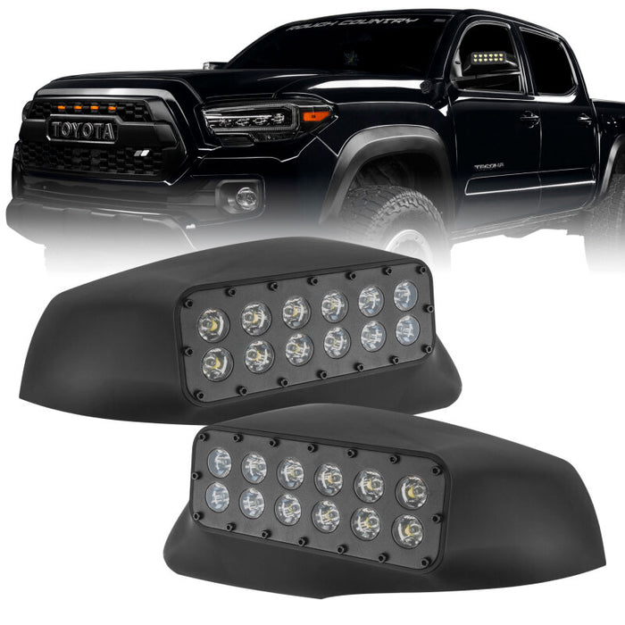 Oracle Lighting 16-23 Toyota Tacoma Feux de fossé à LED pour rétroviseurs latéraux tout-terrain VOIR LA GARANTIE