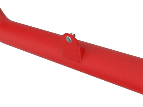 Tuyau de charge côté chaud de refroidisseur intermédiaire aFe BladeRunner 2 1/4 po 22-23 Ford Explorer V6-3.0L (tt) - Rouge