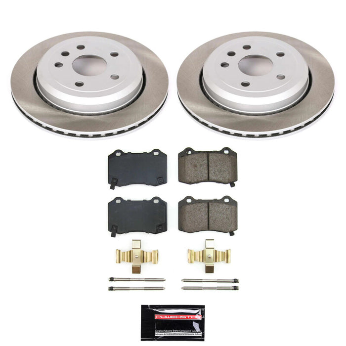 Power Stop 18-19 Toyota C-HR Rear Z23 Evolution Brake Kit