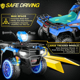 Electric 4-Wheeler Quad for Kids - 12V Battery Powered Ride-On with Dual Speeds