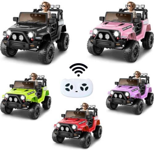 Electric 12V Battery-Powered Kids Ride-On Car with MP3 and Remote Control - Perfect Gift Toy
