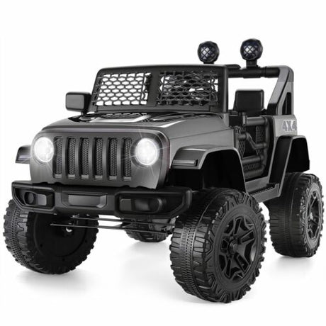 Electric 12V Battery-Powered Ride-On Car with Remote Control and MP3/USB Compatibility - Perfect Gift for Kids