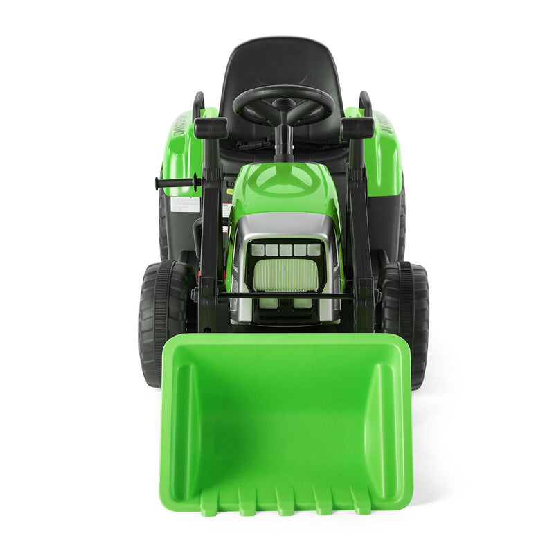 Electric 12V Kids Ride-On Excavator Truck with Music, Lights, and Remote Control