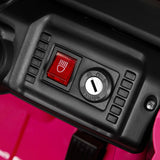 Electric 12V Pink Kids Ride On Jeep with USB, LED, Bluetooth, and RC Control