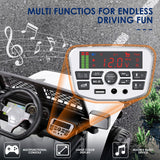 2-Seater Electric Ride-On Jeep with MP3 Player, LED Lights, and Remote Control for Kids - 12V USA Model
