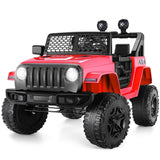2-Seater Electric Ride-On Truck for Kids with Remote Control, MP3 Player, and LED Lights