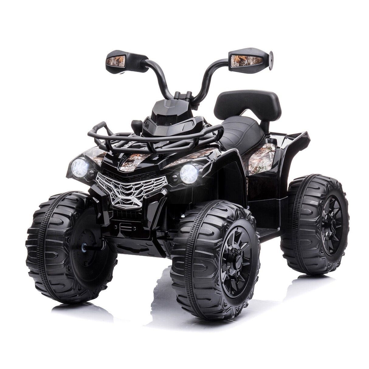 Electric 2-Speed Kids ATV Quad Car with MP3 and LED Lights - Perfect Gift for Kids!