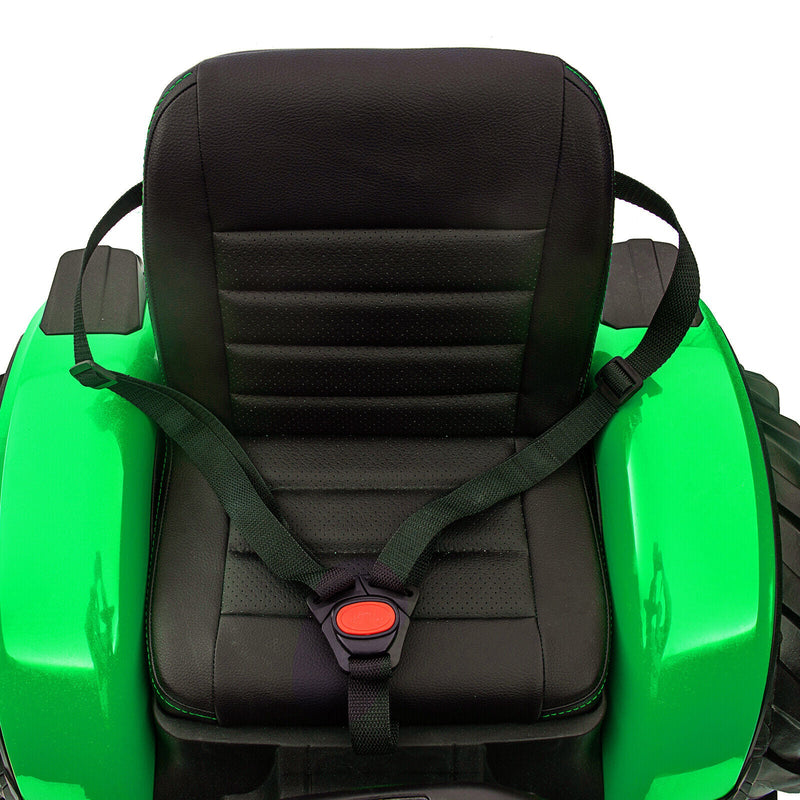 Electric 24V Tractor with Remote Control and Detachable Trailer - Perfect for Kids' Excavator Adventures!