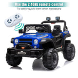Electric 3-Speed Kids Ride-On Truck with 2.4G Remote Control - Perfect Gift for Children (12V 4.5A)