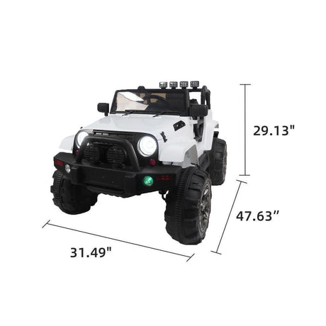Electric 3-Speed Kids Ride On Truck with Remote Control - Perfect Gift for Young Drivers!