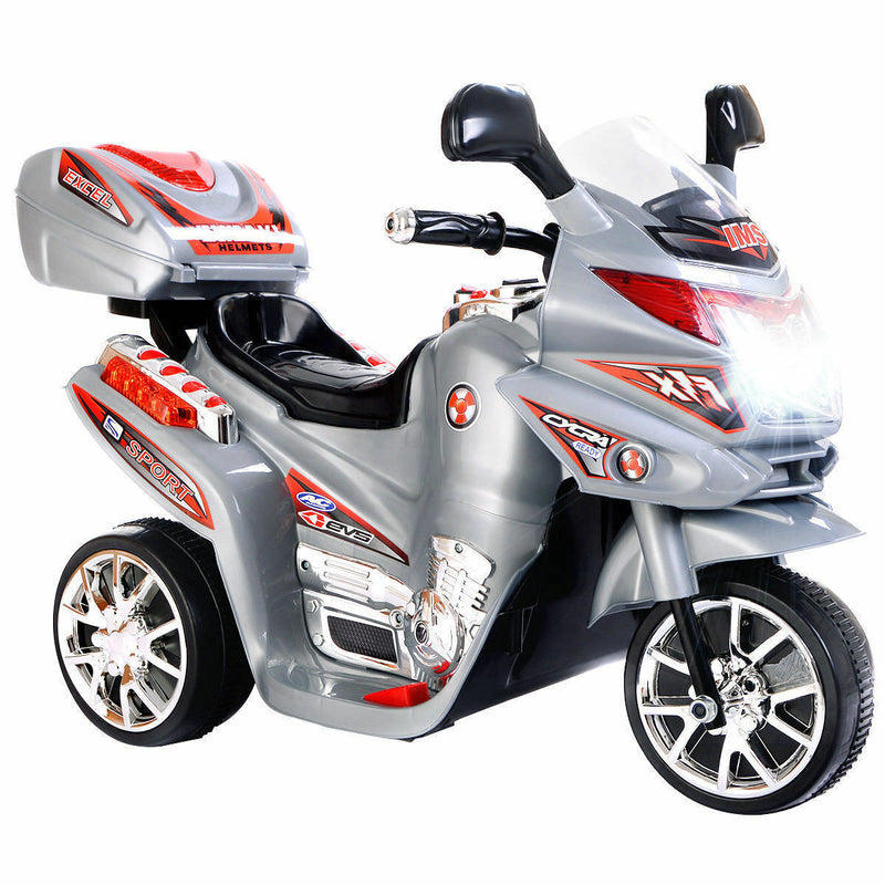Electric 3-Wheel Kids Ride-On Motorcycle with 6V Battery Power - Fun and Exciting Toy for Young Riders!