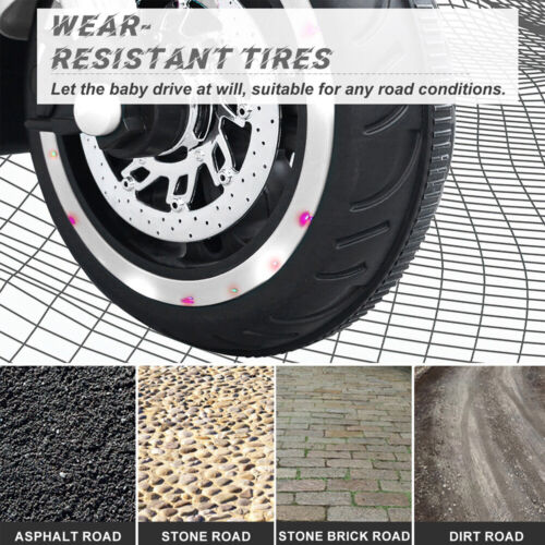 Electric 3-Wheel Motorbike for Kids with Rechargeable 12V Battery