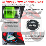 Electric 3-Wheel Motorbike for Kids with Rechargeable 12V Battery