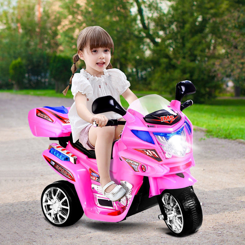 Electric 3-Wheel Motorcycle for Kids - Battery Powered Ride-On Toy Bike