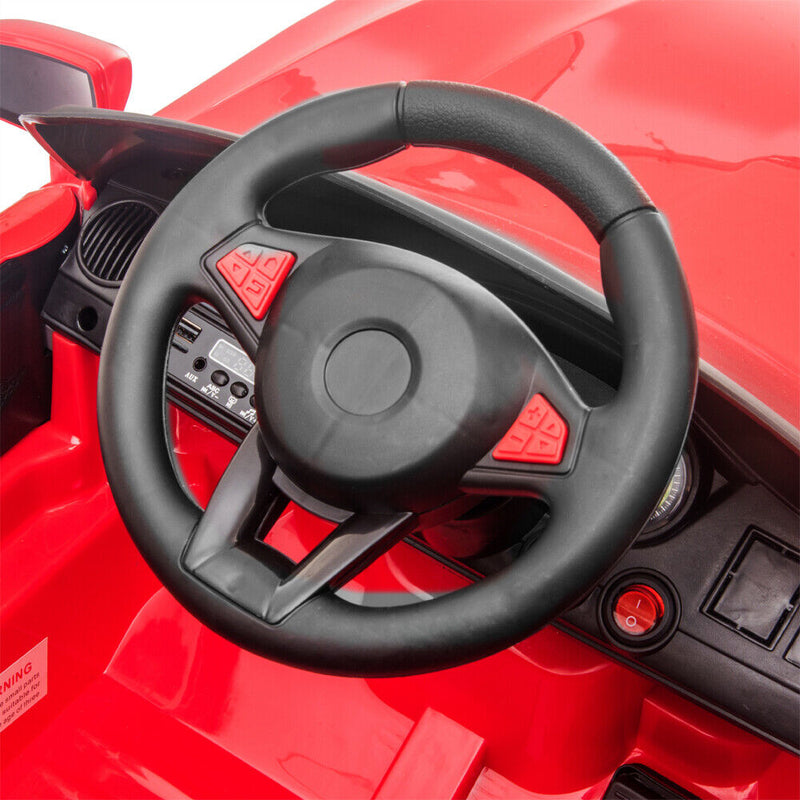 Electric 4 Colors 12V Kids Ride-On Car with 3 Speeds and Remote Control