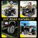 Electric 4-Wheeler ATV Quad for Kids with AUX & USB Port - Perfect Gift!