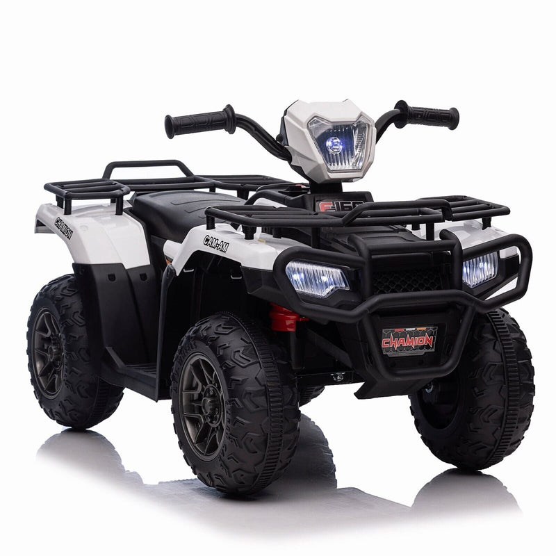 Electric Kids ATV 4-Wheeler with 12V Battery, USB and AUX Ports