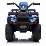 Electric 4-Wheeler ATV Quad for Kids with LED Lights, USB and MP3 Player - Suitable for Boys and Girls Aged 07