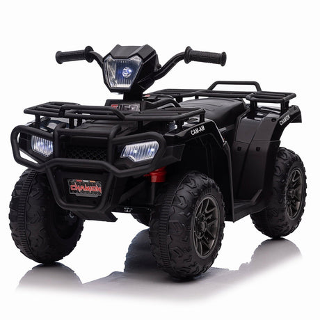 Electric 4-Wheeler ATV Quad for Kids with LED Lights, USB and MP3 Player - Suitable for Boys and Girls Alike!